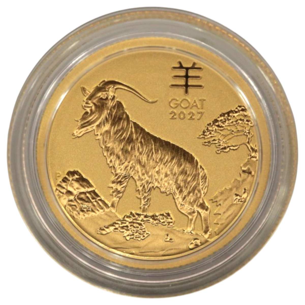 【新品】オーストラリア 15ドル金貨 2027年 パース 干支 羊