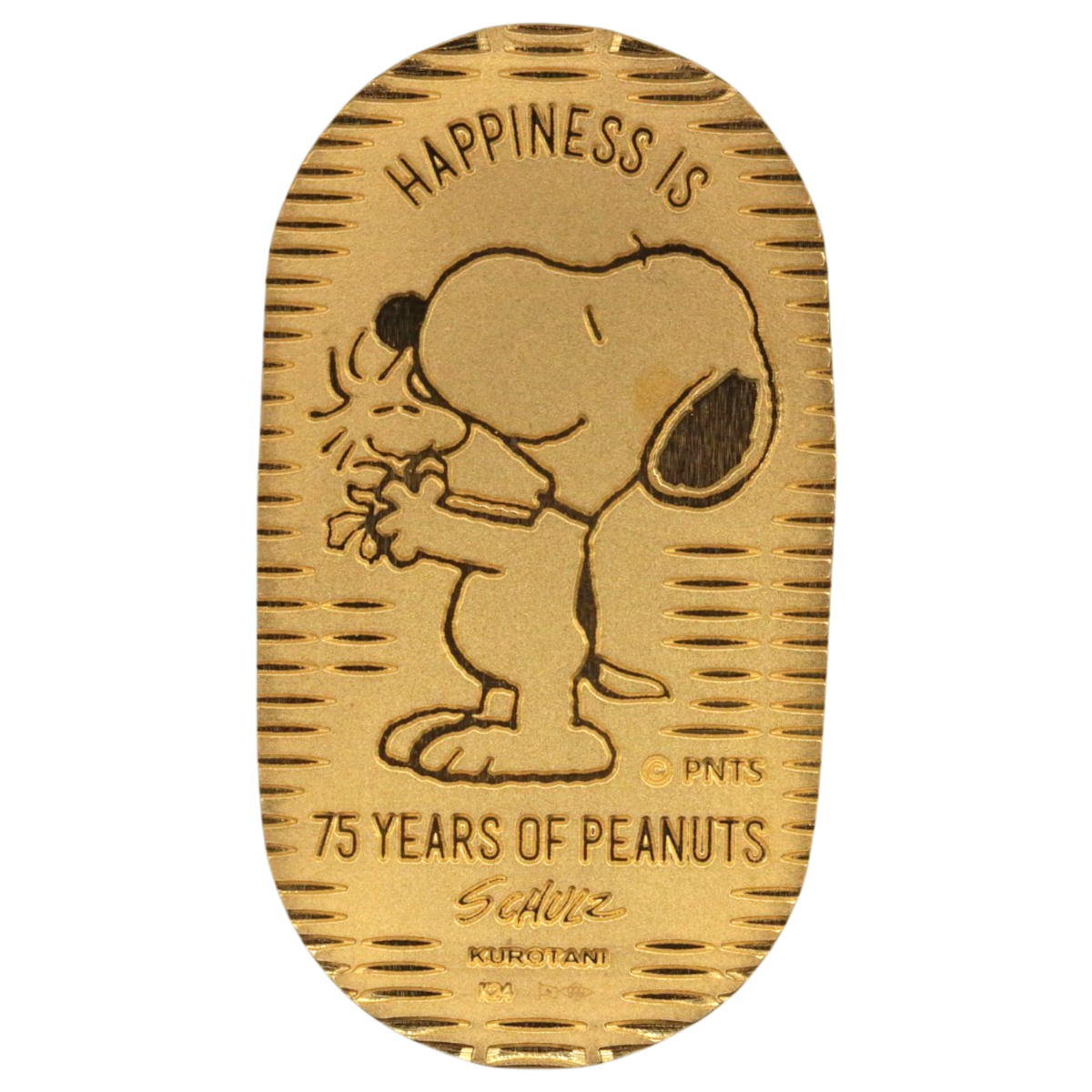 ピーナッツ 純金小判 スヌーピー 75周年