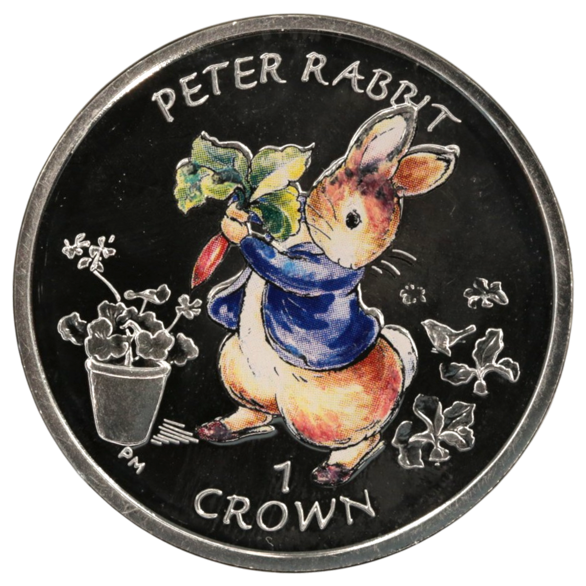 ジブラルタル 1クラウン銀貨 2003 年ピーターラビット