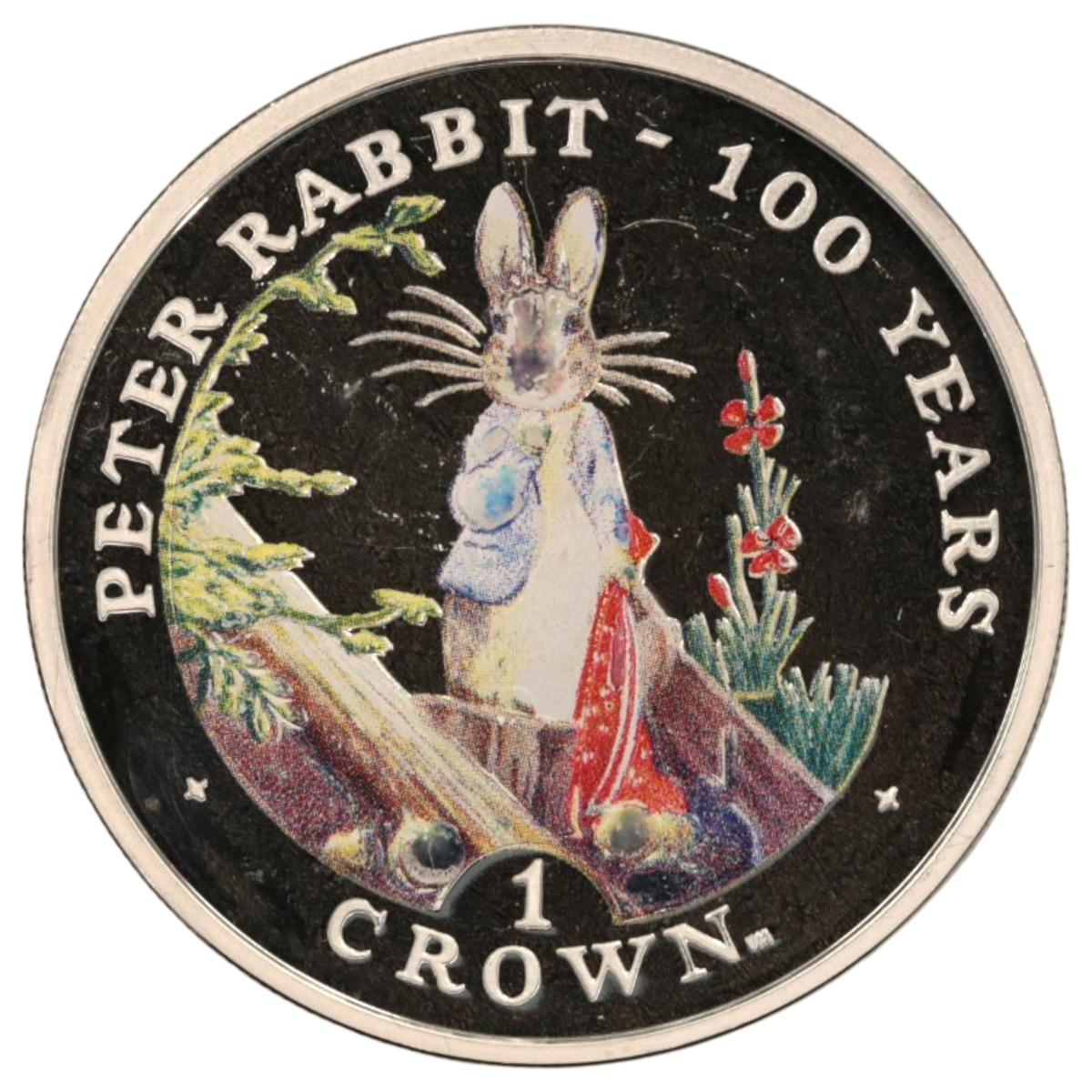 ジブラルタル 1クラウン銀貨 2002年 ピーターラビット