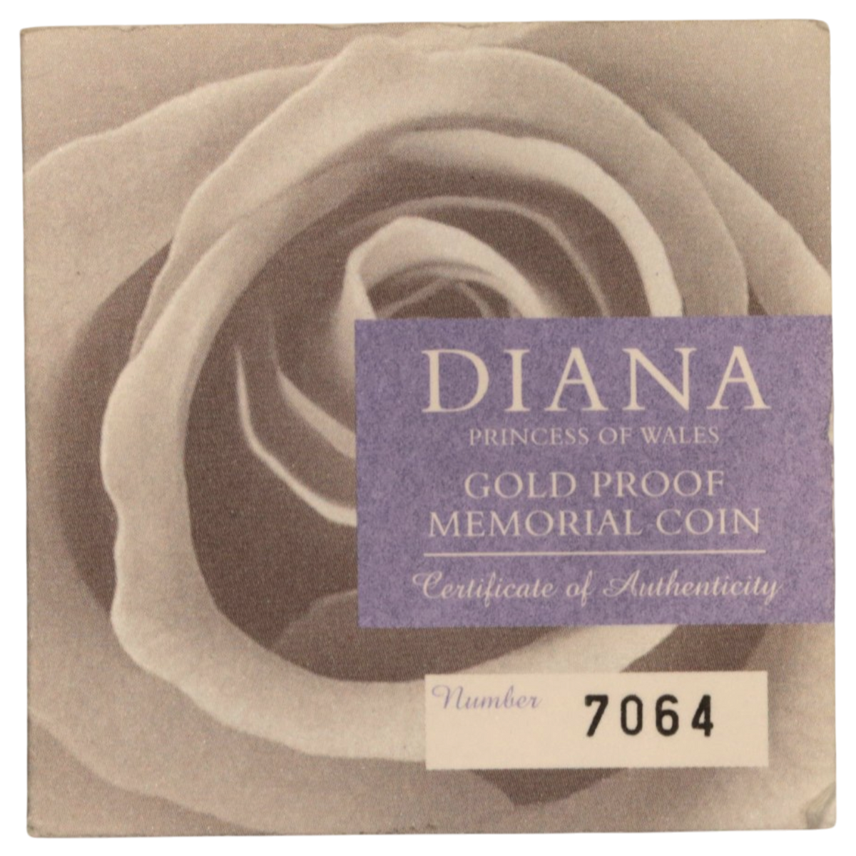 イギリス 5ポンド金貨 1999年 ダイアナ追悼