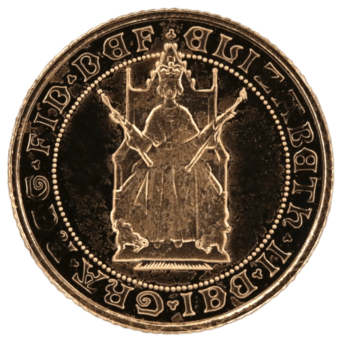 イギリス 1/2ソヴリン金貨 1989年 ソヴリン金貨発行500周年 - NJ BUYER'S MARKETPLACE