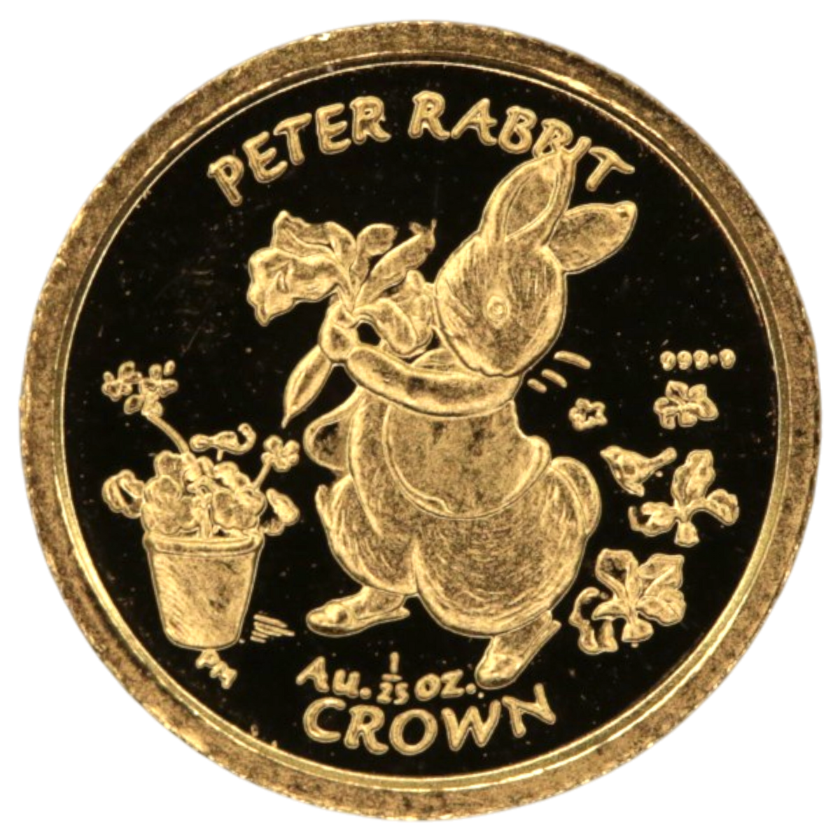 ジブラルタル 1/25クラウン金貨 2003年 ピーターラビット