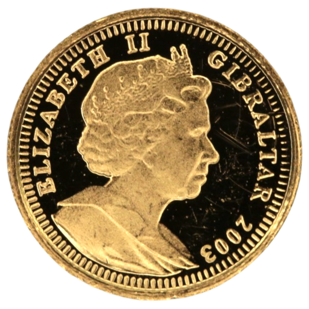 ジブラルタル 1/25クラウン金貨 2003年 ピーターラビット