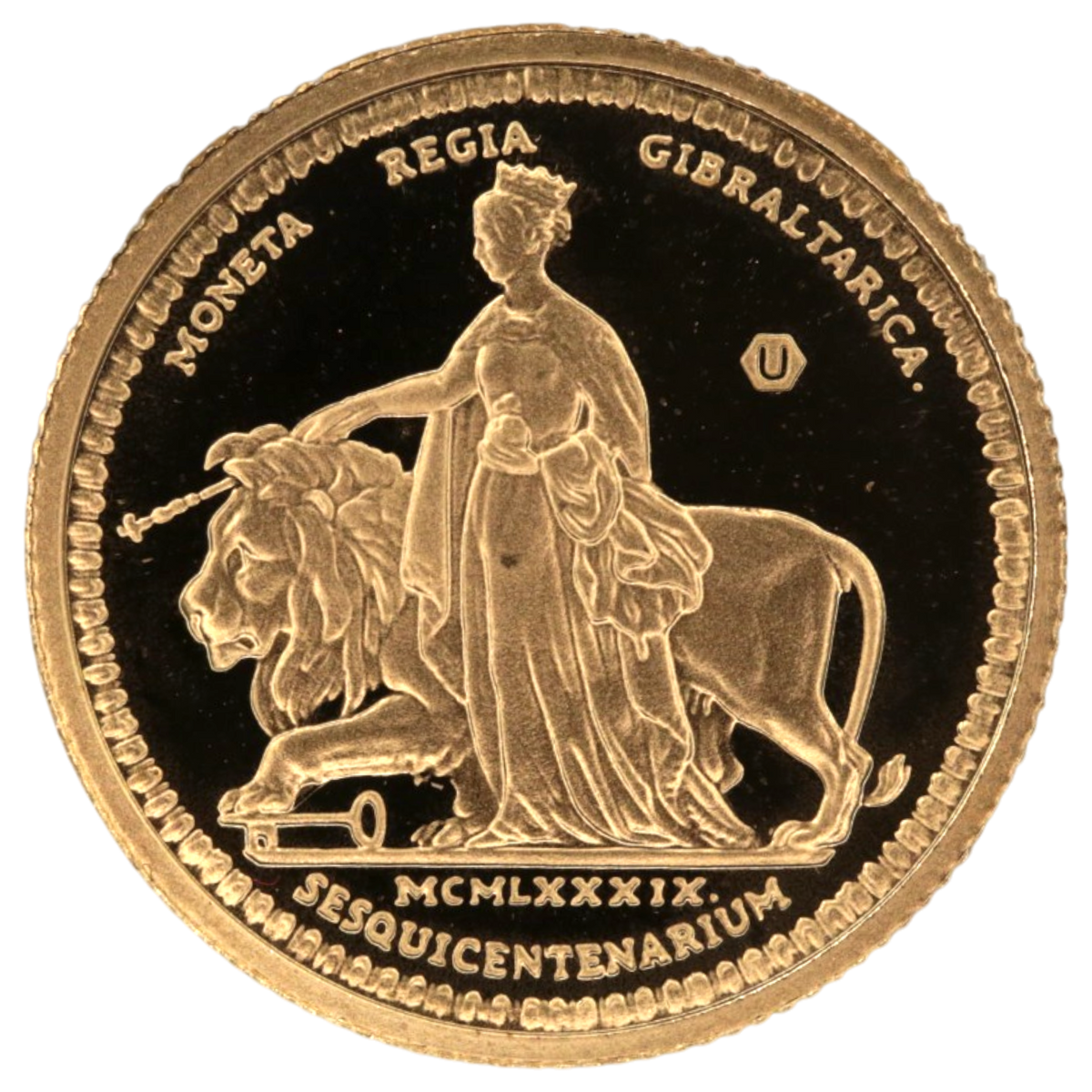 ジブラルタル ソヴリン金貨 1989年 ウナとライオン