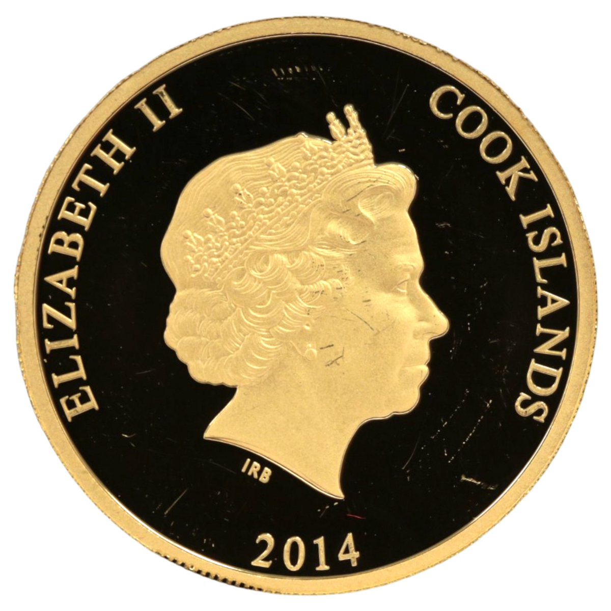 クック島 100ドル金貨 2014年 ハローキティ 誕生40周年