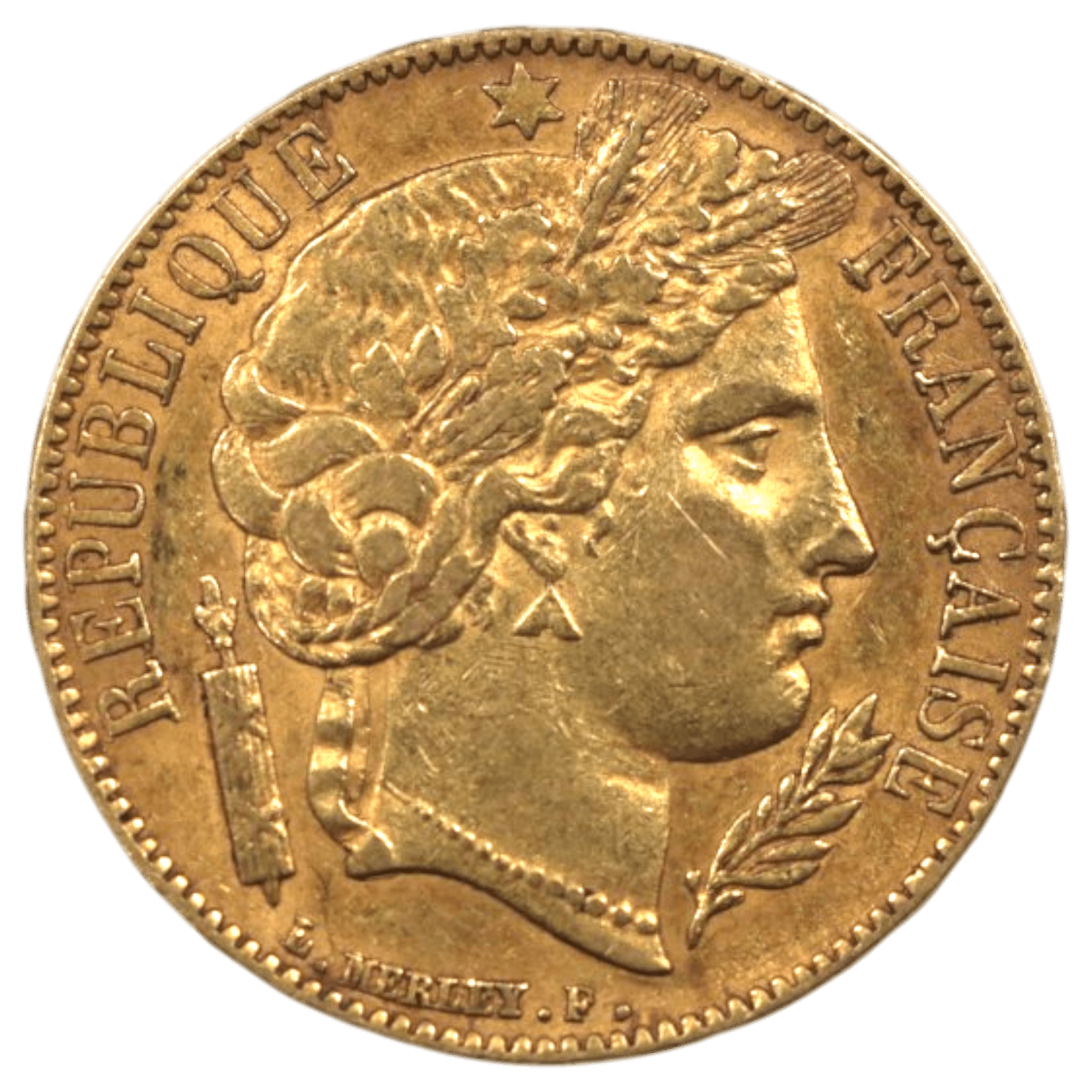 【大特価】フランス 20フラン金貨 1851年 パリ鋳 ケレス - NJ BUYER'S MARKETPLACE