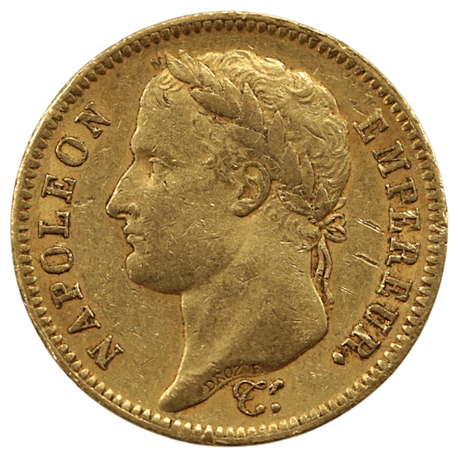 フランス 40フラン金貨 1812年 パリ鋳 ナポレオン1世 有冠 - NJ BUYER'S MARKETPLACE