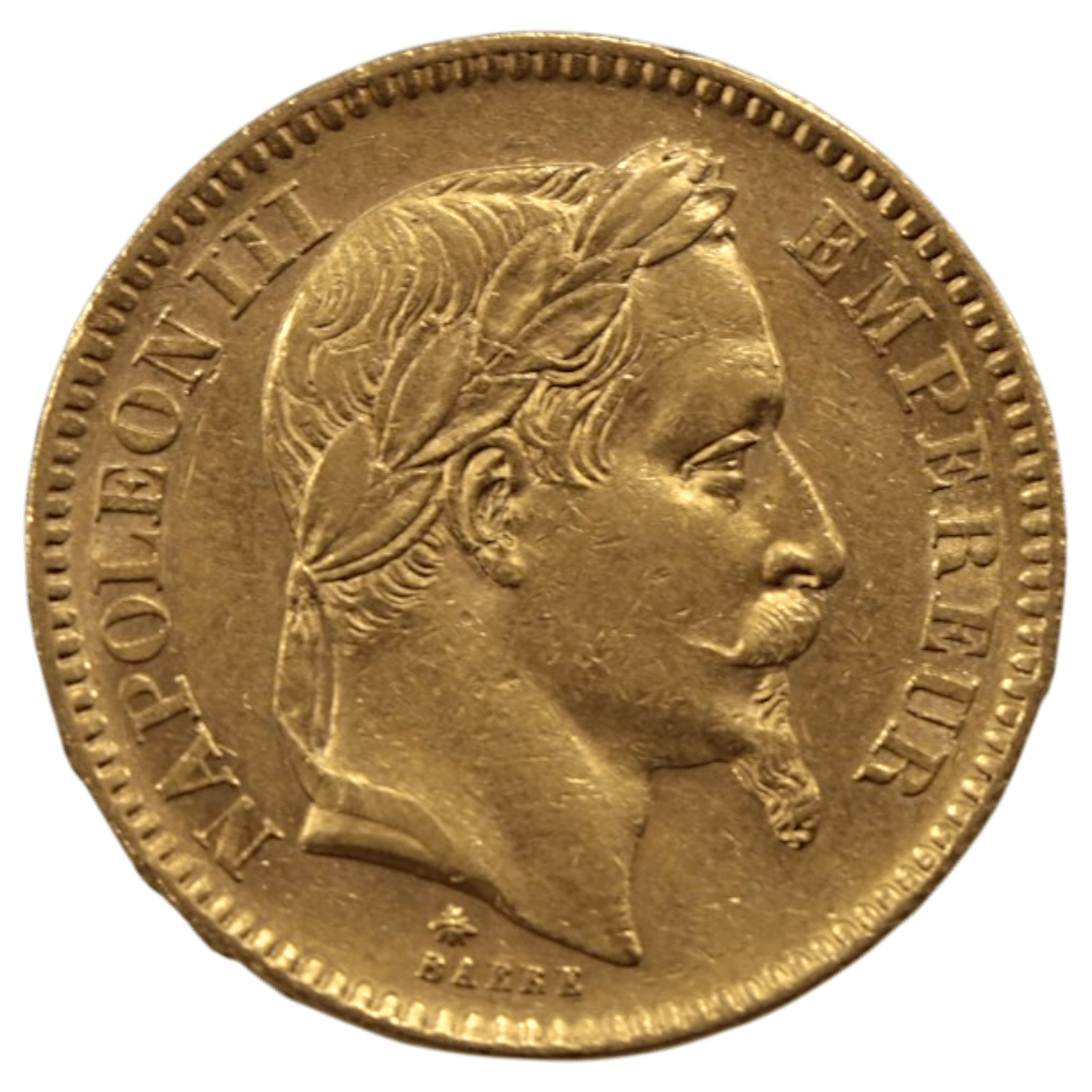 フランス 20フラン金貨 1866年 パリ鋳 ナポレオン3世 有冠 - NJ BUYER'S MARKETPLACE