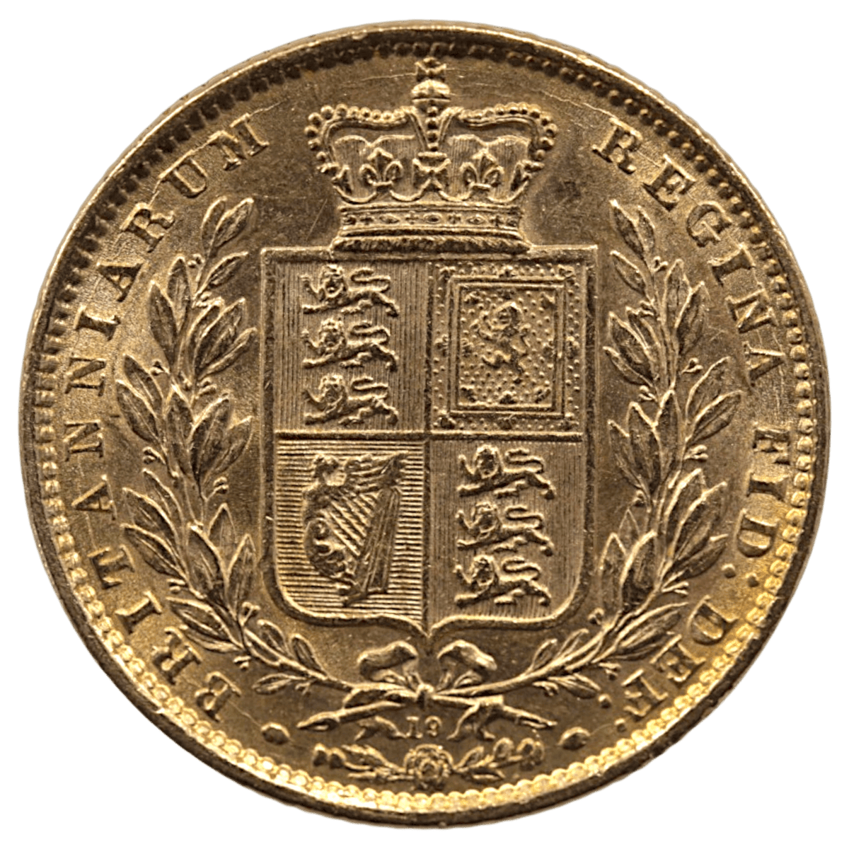 【大特価】イギリス ソヴリン金貨 1872年 ロンドン鋳 Die No.19 ヴィクトリア ヤングヘッド 試金あり - NJ BUYER'S MARKETPLACE