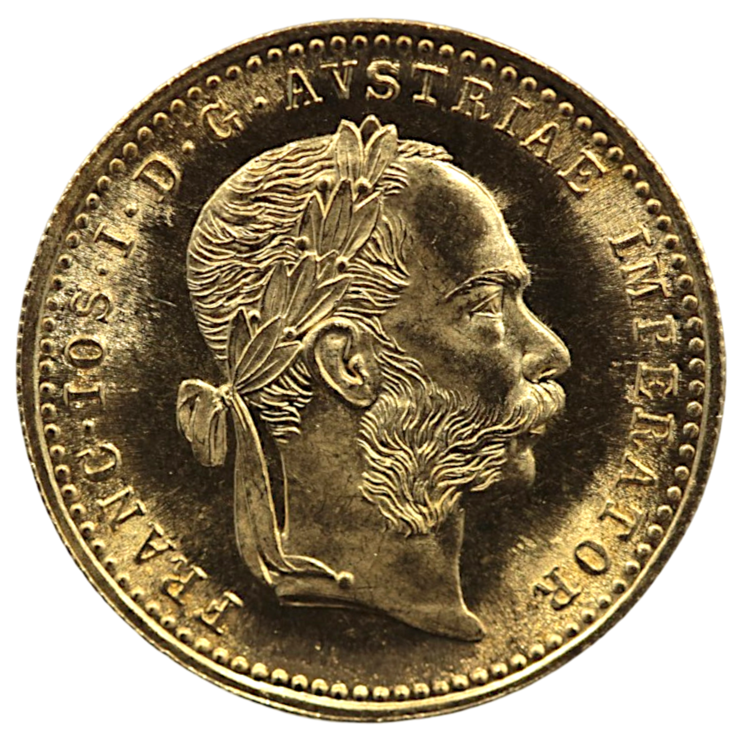 オーストリア 1ダカット金貨 1915年 ウィーン鋳 リストライク フランツ・ヨーゼフ1世 双頭の鷲