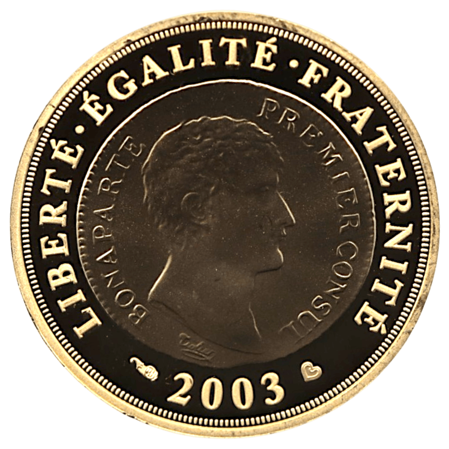 フランス 10ユーロ金貨 2003年 パリ鋳 ナポレオン1世 即位200周年記念 - NJ BUYER'S MARKETPLACE