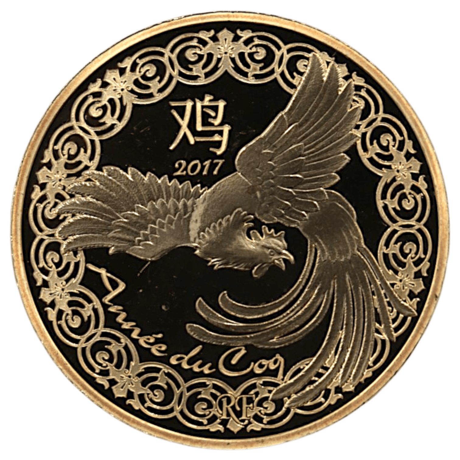 フランス 50ユーロ金貨 2017年 干支 酉年 - NJ BUYER'S MARKETPLACE