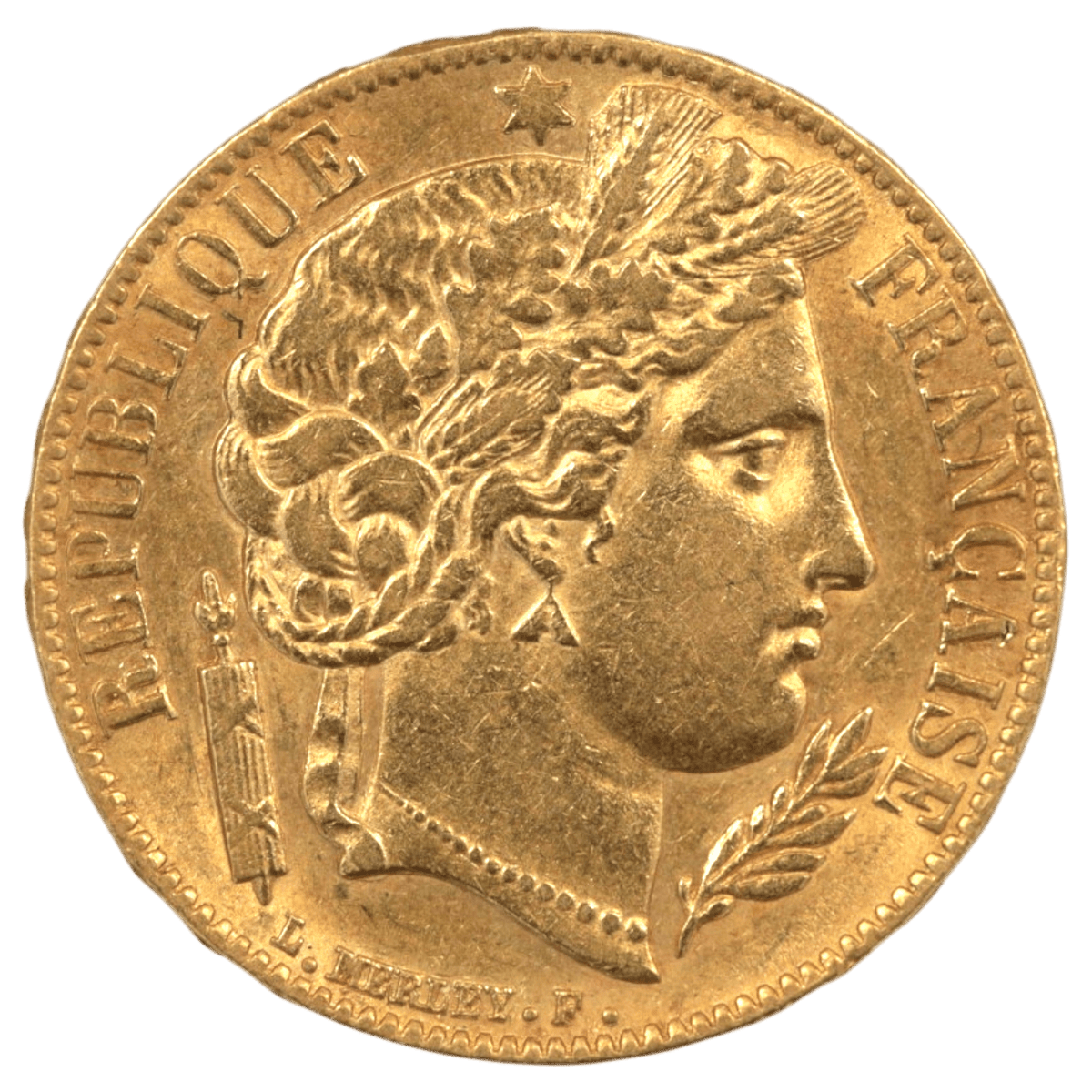 【大特価】 フランス 20フラン金貨 1851年 パリ鋳 セレス - NJ BUYER'S MARKETPLACE