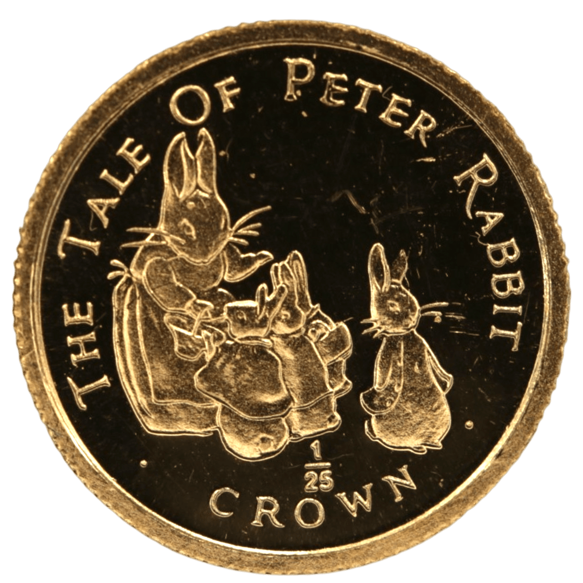 ジブラルタル 1/25クラウン金貨 1994年 ピーターラビット - NJ BUYER'S MARKETPLACE