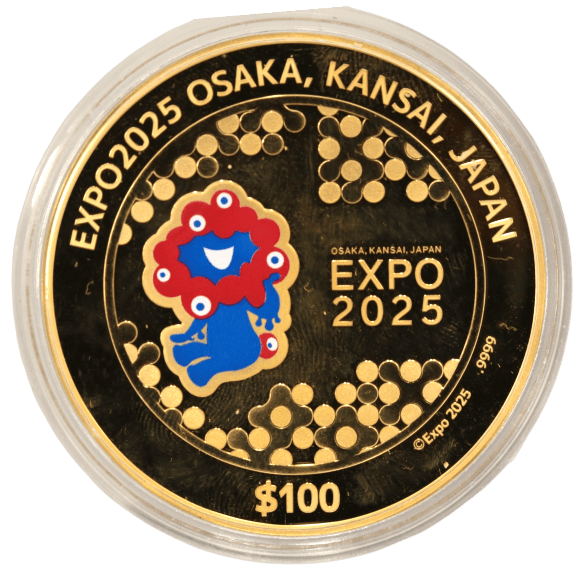 ★店長のおすすめ★ クック島 100ドル金貨 2025年 ドイツ・マイヤーズ鋳 EXPO2025大阪・関西万博開催記念 ミャクミャク - NJ BUYER'S MARKETPLACE