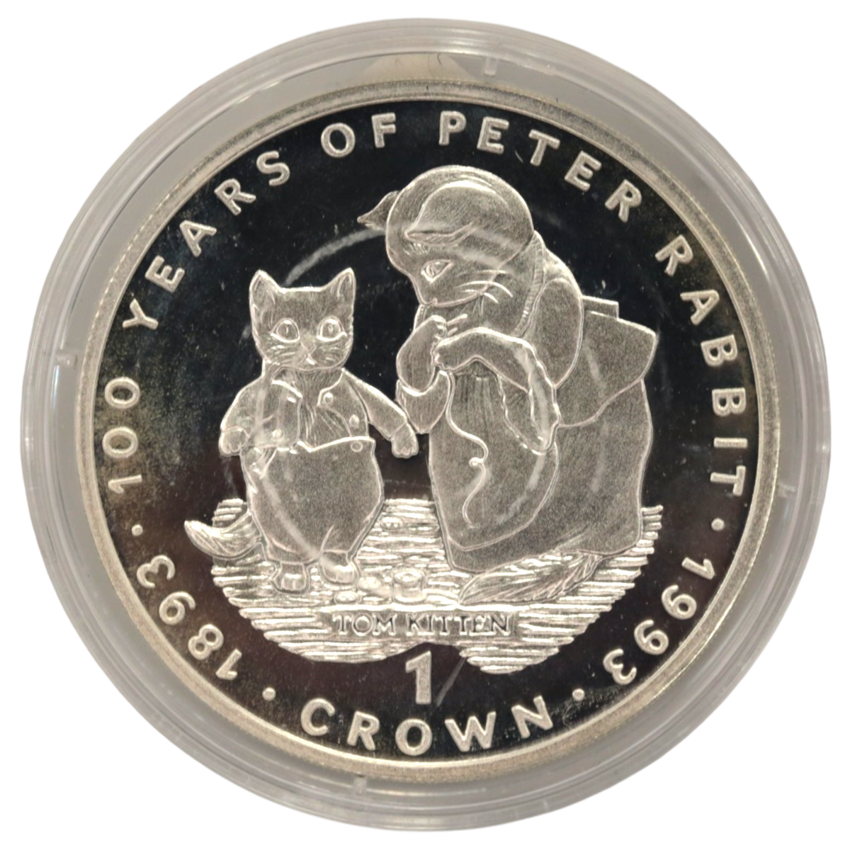 ジブラルタル クラウン銀貨 1993年 6枚セット ピーターラビット 生誕100周年