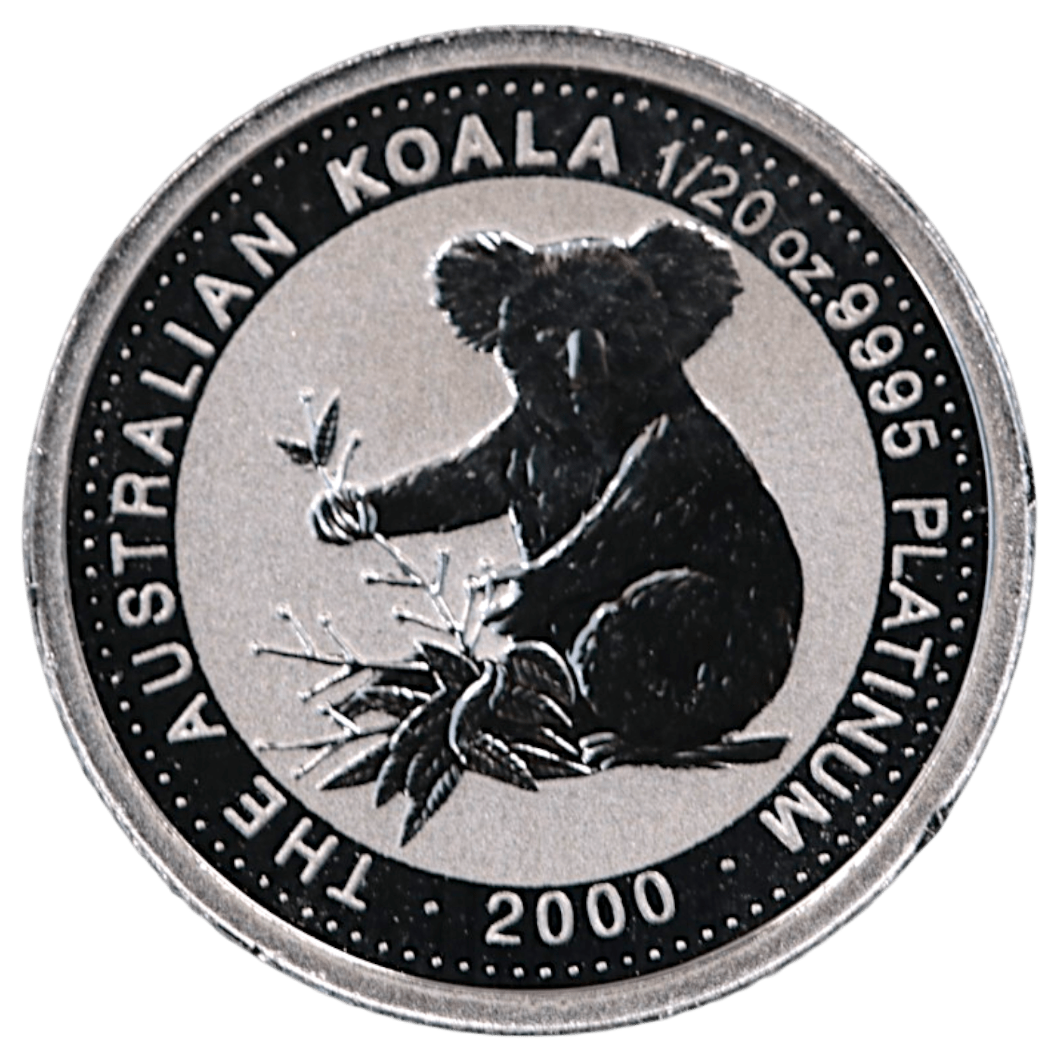 オーストラリア 5ドルプラチナ貨 2000年 コアラ エリザベス2世 - NJ BUYER'S MARKETPLACE