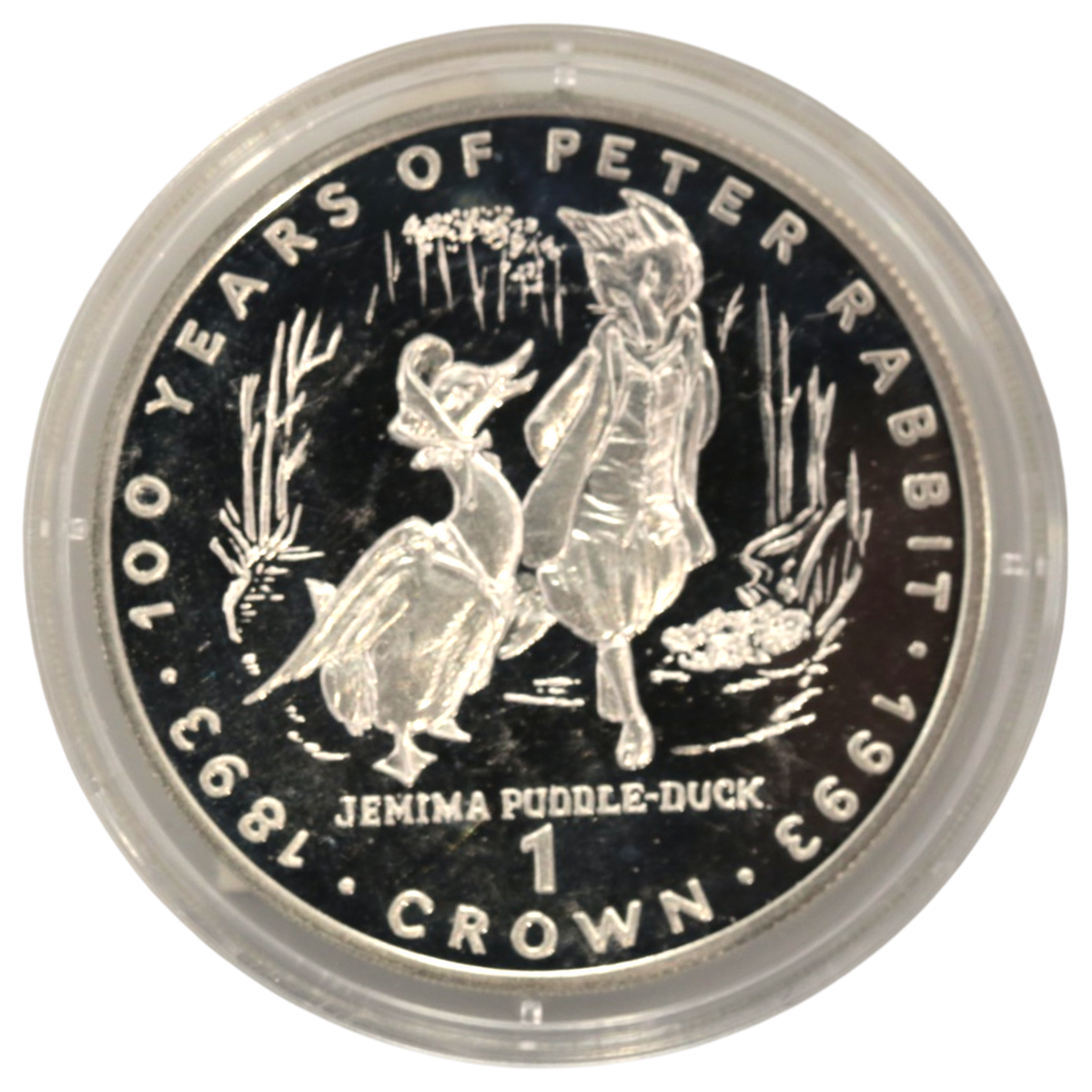 ジブラルタル クラウン銀貨 1993年 6枚セット ピーターラビット 生誕100周年