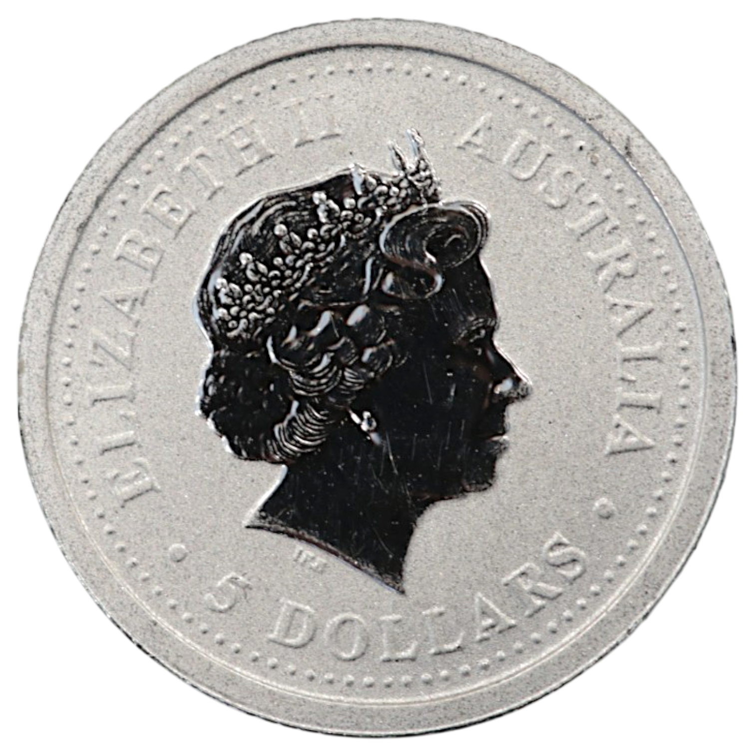 オーストラリア 5ドルプラチナ貨 2000年 コアラ エリザベス2世