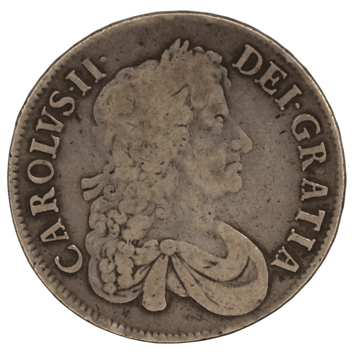 イギリス クラウン銀貨 1672年 チャールズ2世 - NJ BUYER'S MARKETPLACE