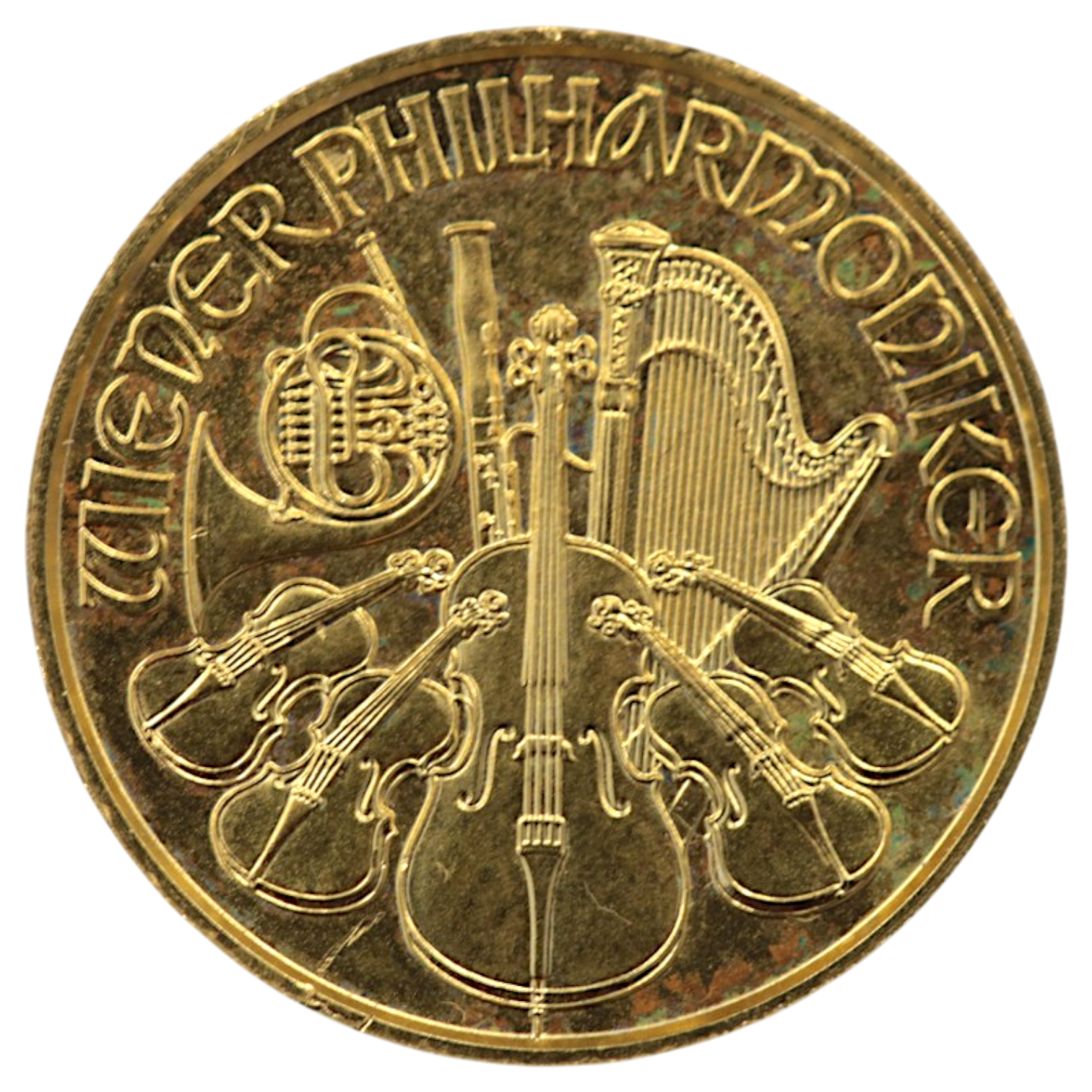 オーストリア 10ユーロ金貨 2025年 フィルハーモニー