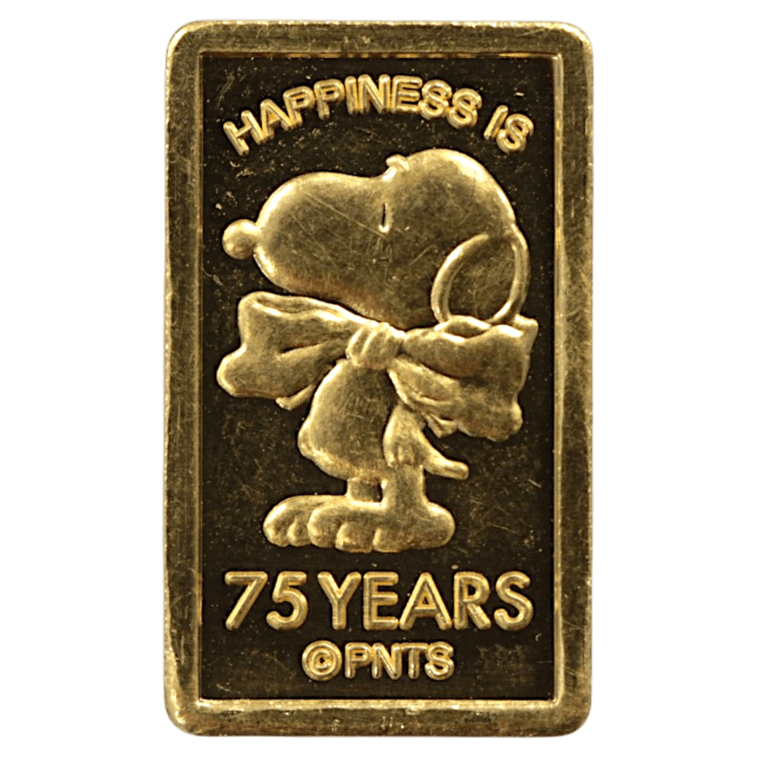 ピーナッツ 金メダル スヌーピー 75周年記念 ケース付き - NJ BUYER'S MARKETPLACE