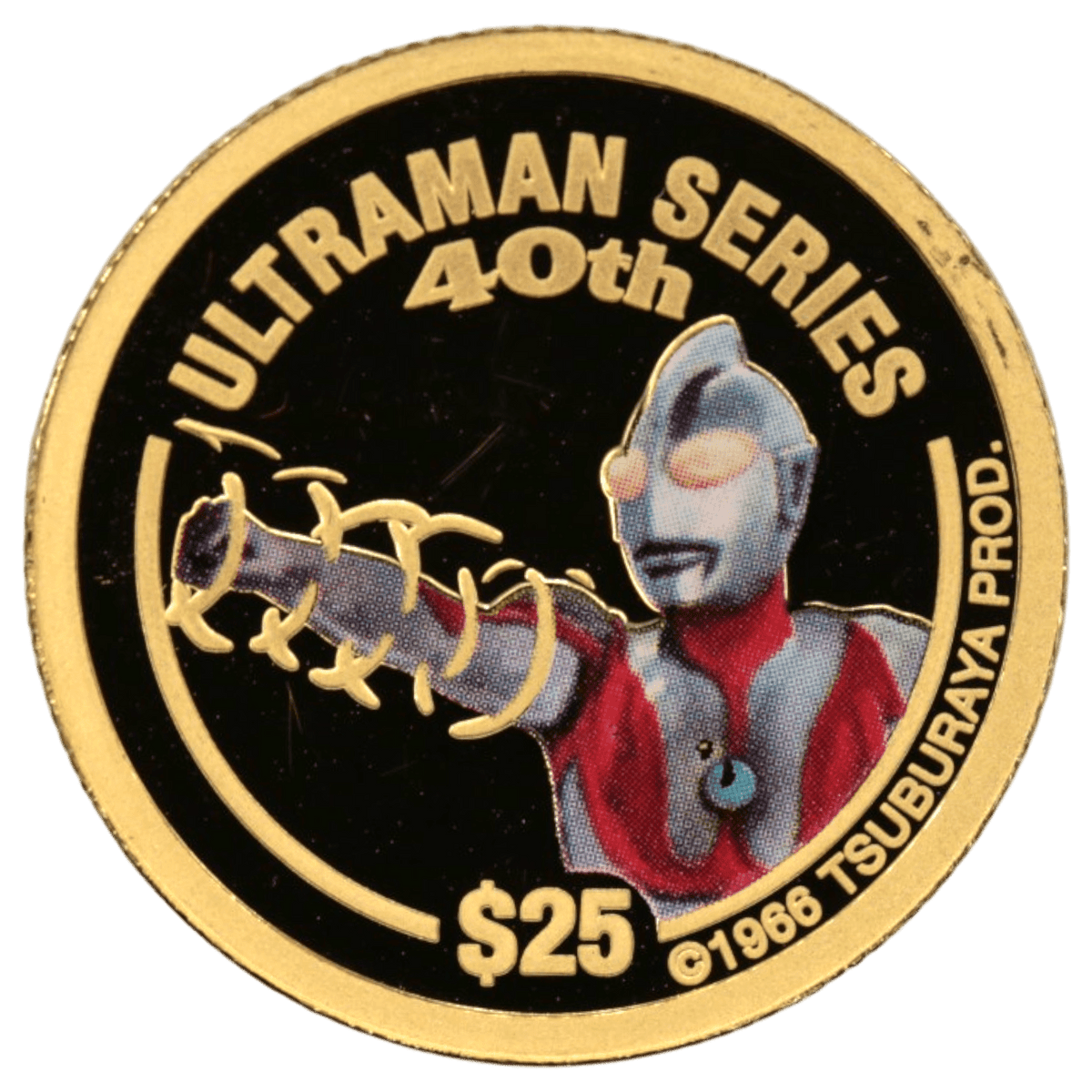 ツバル 25ドル金貨 2006年 ウルトラマン 生誕40周年 - NJ BUYER'S MARKETPLACE