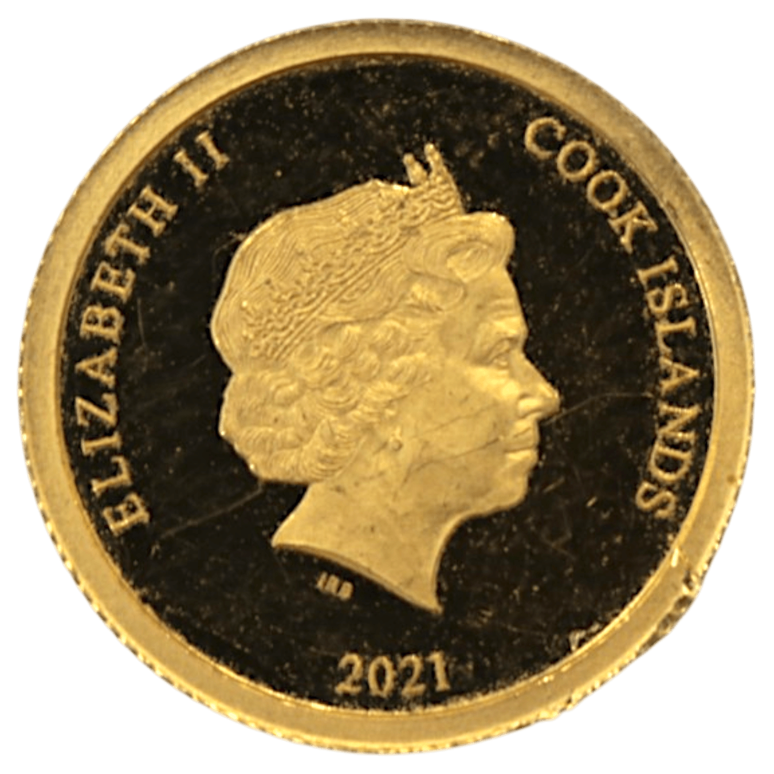クック島 10ドル金貨 2021年 ウサギ エリザベス2世 - NJ BUYER'S MARKETPLACE
