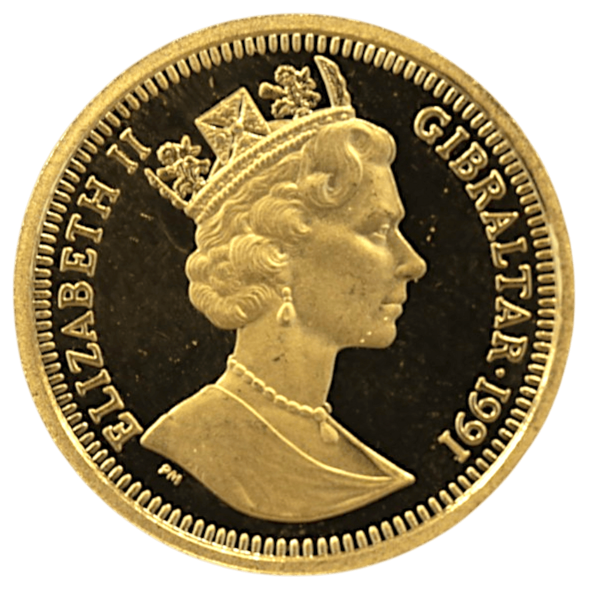 ジブラルタル 1/5クラウン金貨 1991年 ポブジョイ鋳 バルセロナ夏季オリンピック - NJ BUYER'S MARKETPLACE