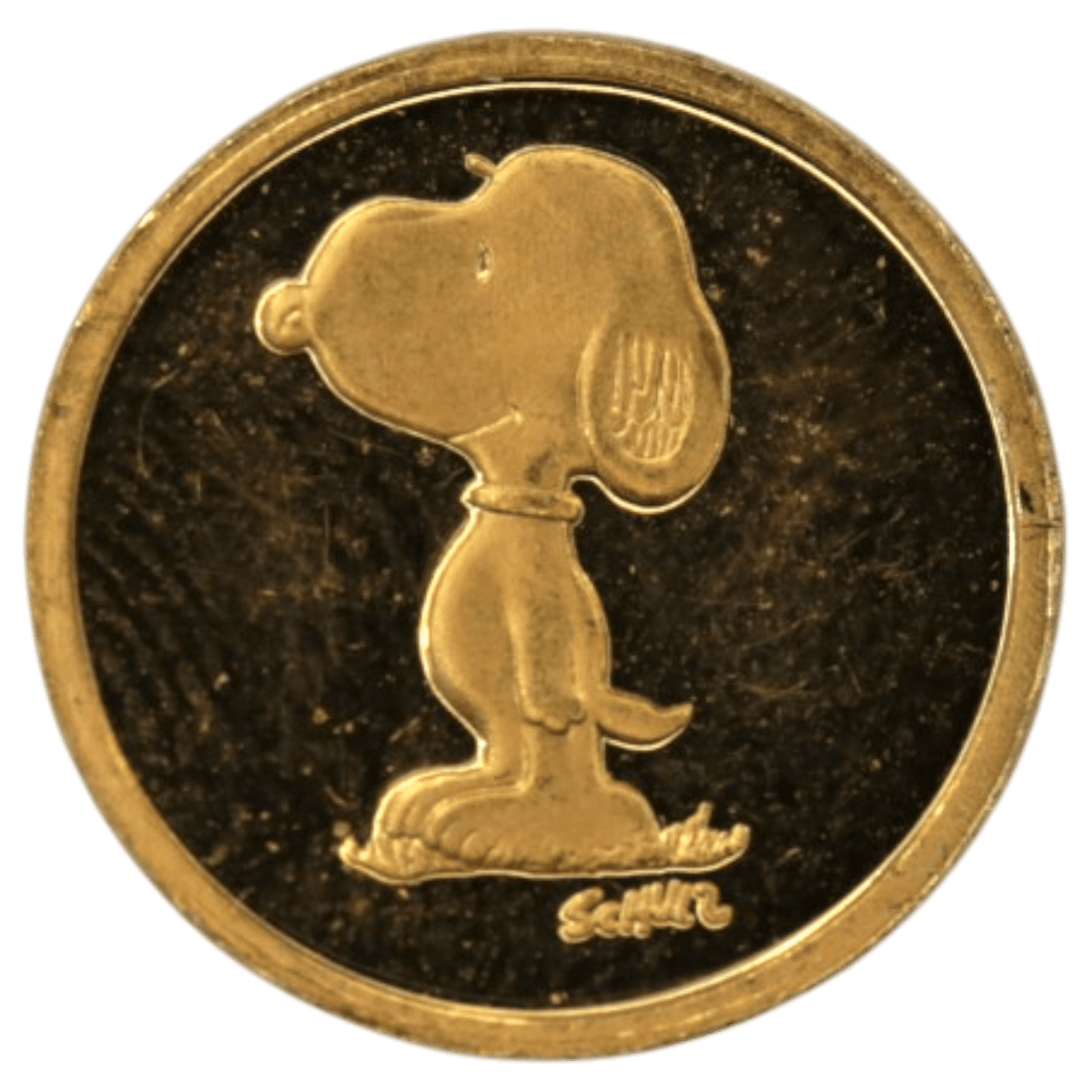 ピーナッツ 1/25oz金メダル スヌーピー - NJ BUYER'S MARKETPLACE