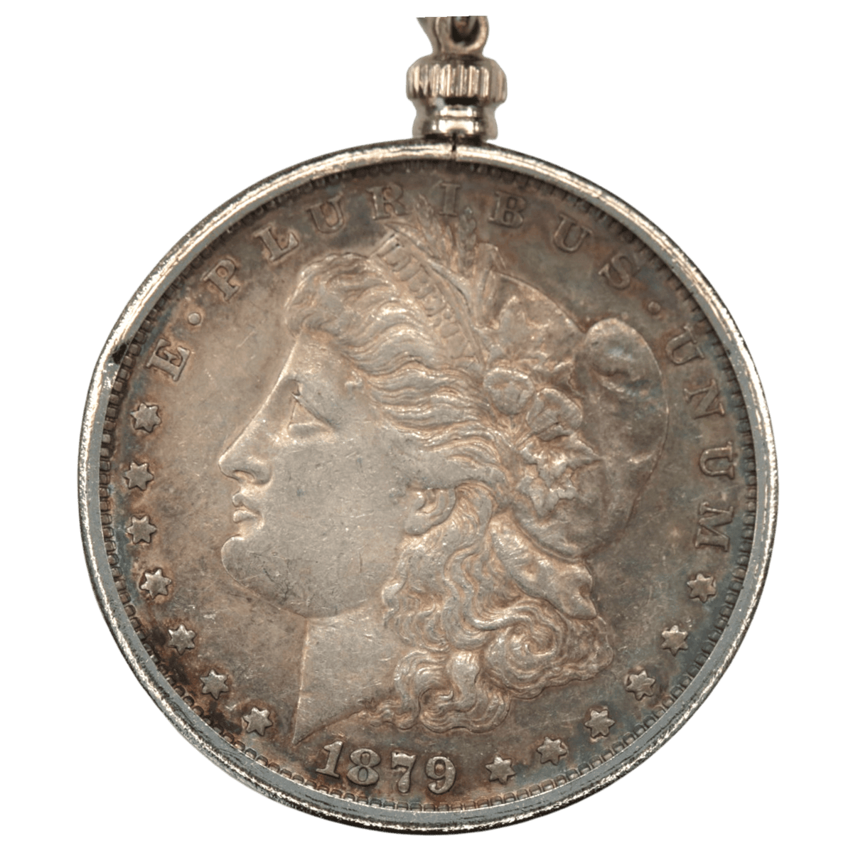 キーホルダー アメリカ 1ドル銀貨 1879年 モルガンダラー - NJ BUYER'S MARKETPLACE