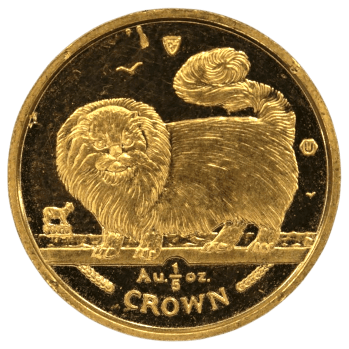 【ジャンク】 マン島 1/5oz金貨 キャット - NJ BUYER'S MARKETPLACE