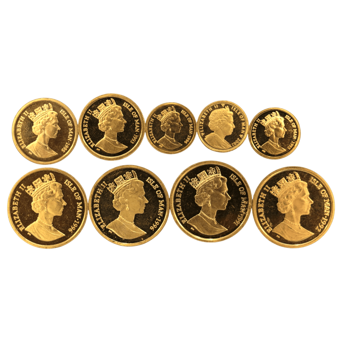 【ジャンク】 マン島 金貨 キャット 9枚セット - NJ BUYER'S MARKETPLACE