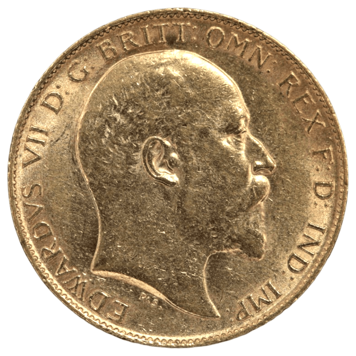イギリス 1/2ソブリン金貨 1910年 エドワード7世 - NJ BUYER'S MARKETPLACE