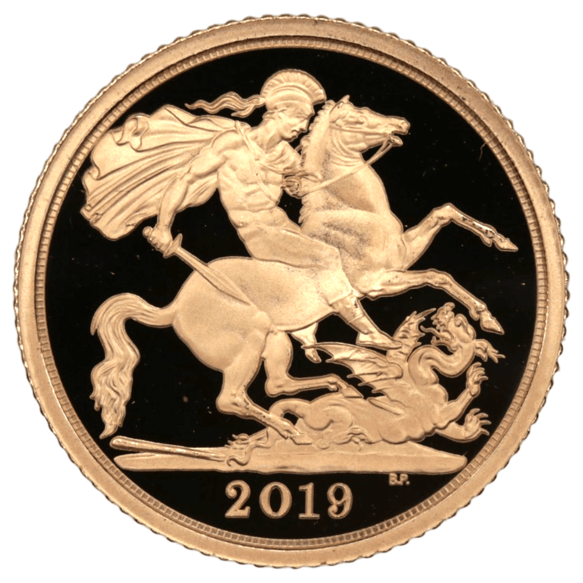 イギリス 1/2ソブリン金貨 2019年 エリザベス2世 - NJ BUYER'S MARKETPLACE