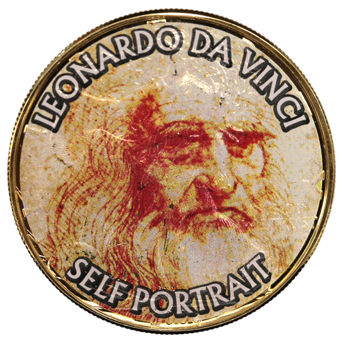 アメリカ 1ドル銀貨 2006年 レオナルド・ダ・ヴィンチ