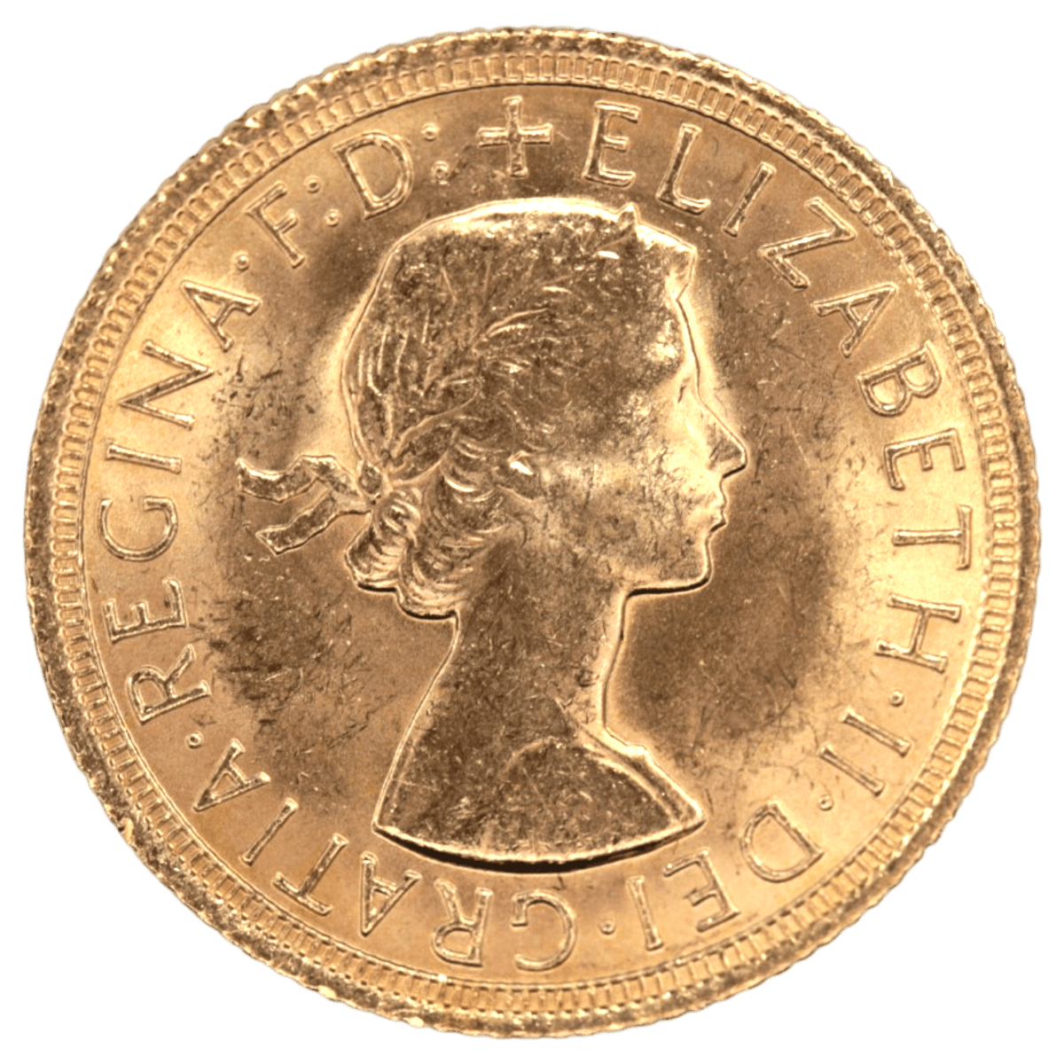イギリス 1ソヴリン金貨 1968年 エリザベス2世 - NJ BUYER'S MARKETPLACE