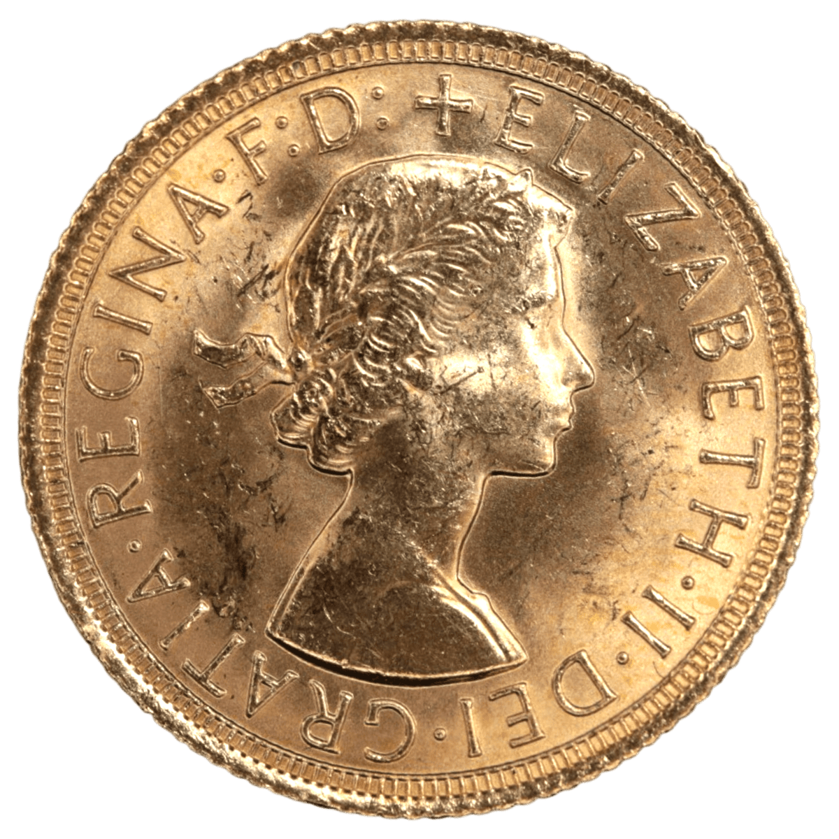 イギリス 1ソヴリン金貨 1968年 エリザベス2世 - NJ BUYER'S MARKETPLACE