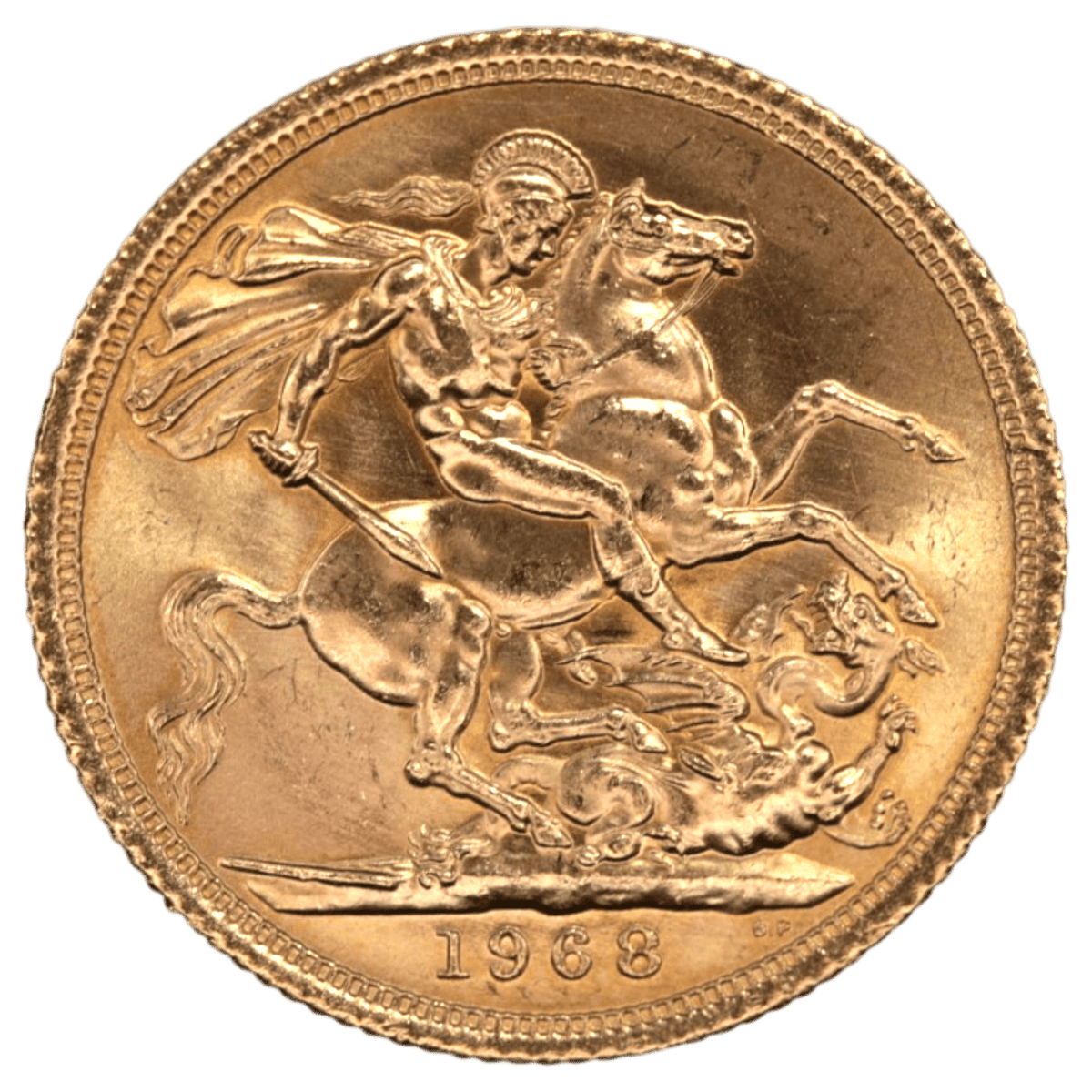 イギリス 1ソヴリン金貨 1968年 エリザベス2世 - NJ BUYER'S MARKETPLACE
