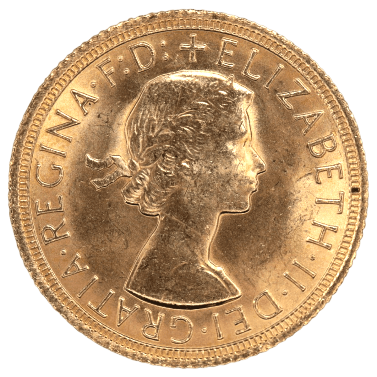 イギリス 1ソヴリン金貨 1968年 エリザベス2世 - NJ BUYER'S MARKETPLACE