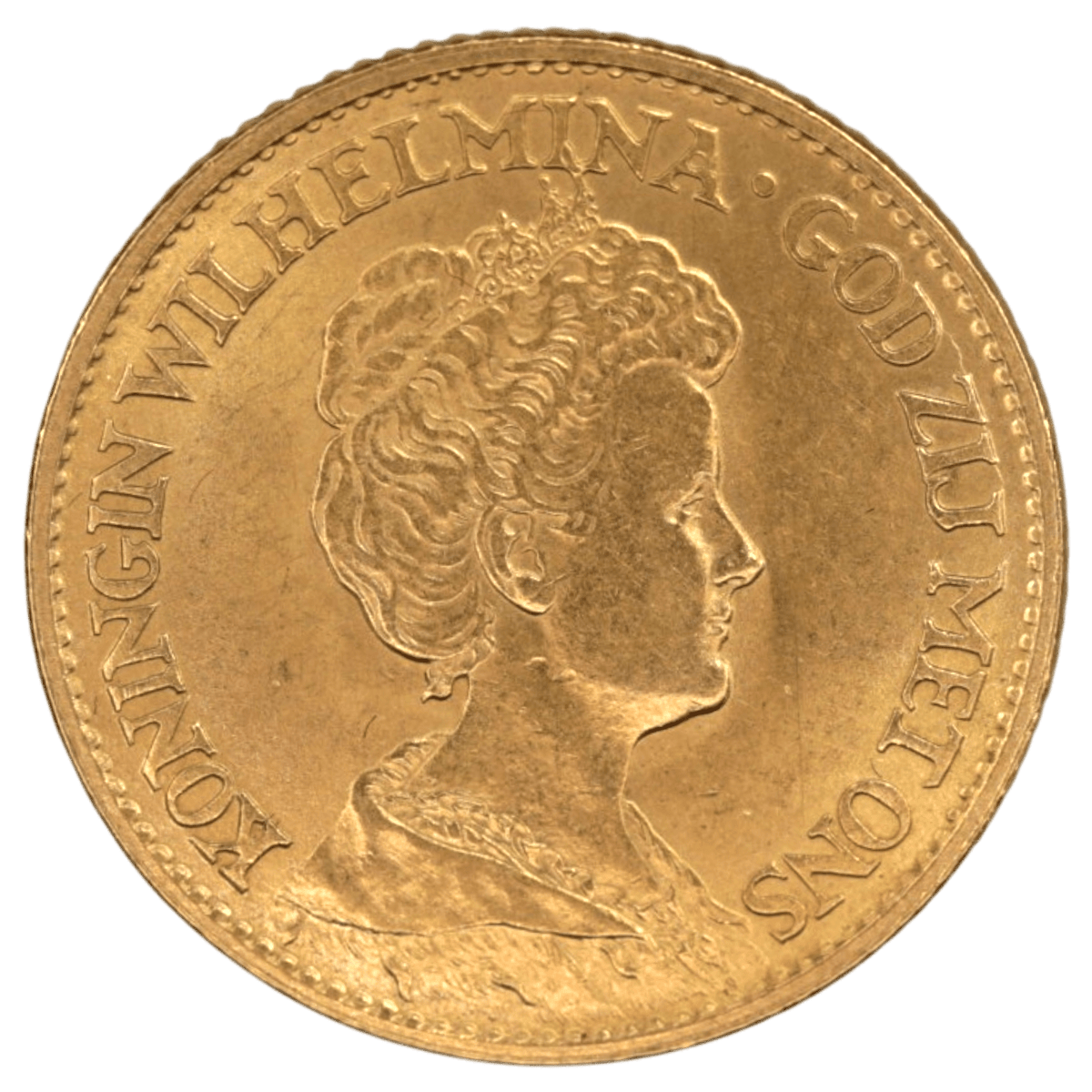 オランダ 10グルテン金貨 1912年 ウィルヘルミナ - NJ BUYER'S MARKETPLACE