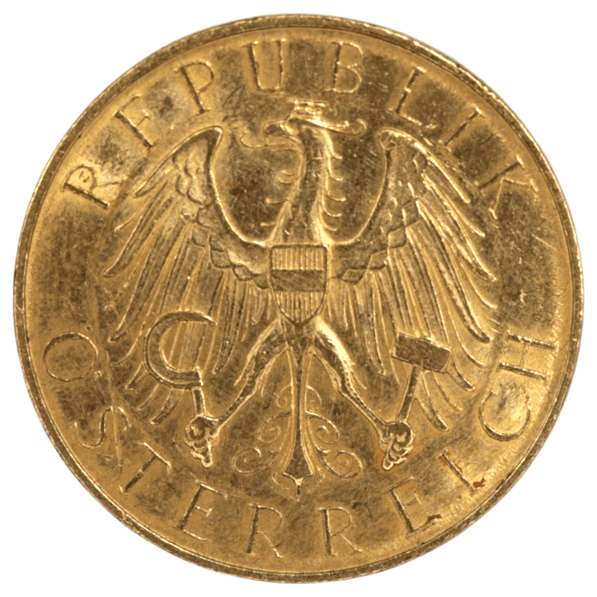 オーストリア 25シリング金貨 1926年 鷲 - NJ BUYER'S MARKETPLACE