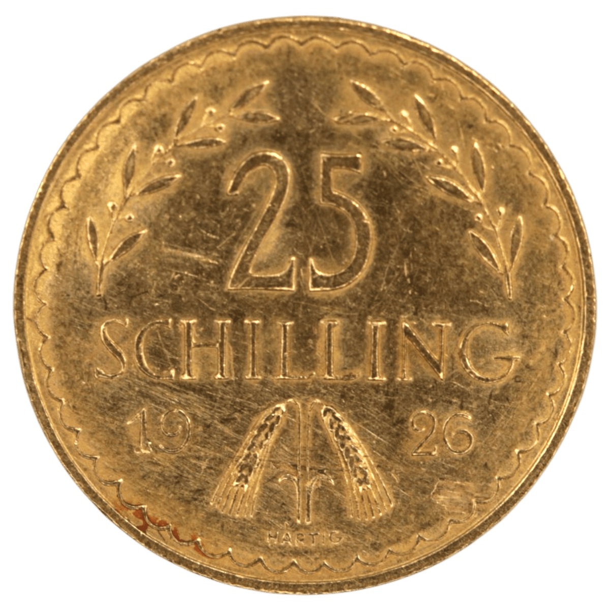 オーストリア 25シリング金貨 1926年 鷲 - NJ BUYER'S MARKETPLACE