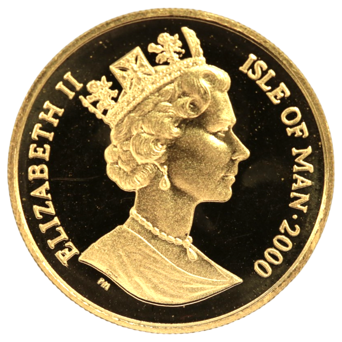 マン島 1/5クラウン金貨 2000年 スコティッシュフォールド