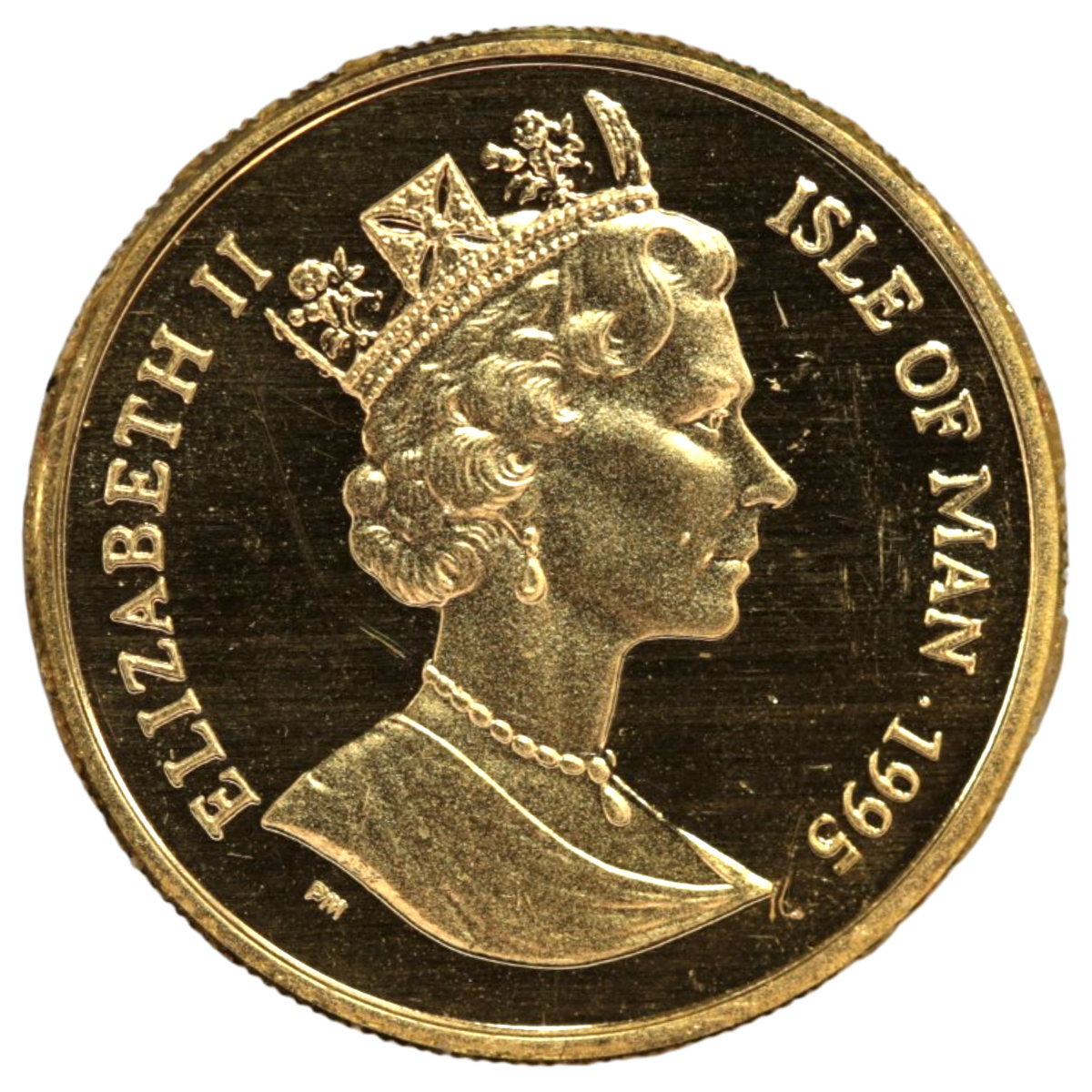 マン島 1/5クラウン金貨 1995年 ターキッシュ