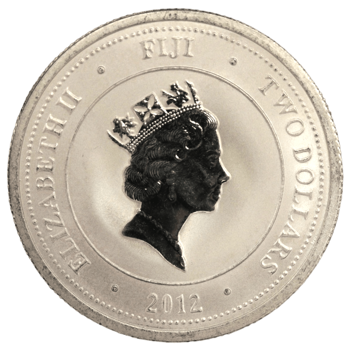 フィジー 2ドル銀貨 2012年 タク・タイマイカメ - NJ BUYER'S MARKETPLACE