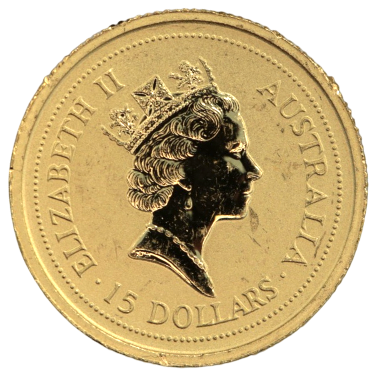 オーストラリア 15ドル金貨 1997年 干支 丑年