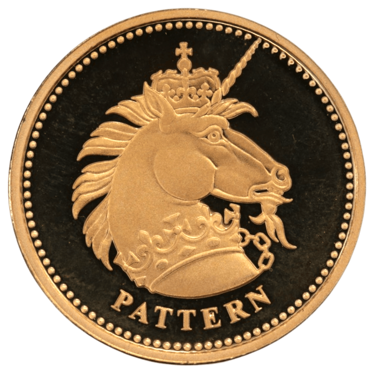イギリス 1ポンド金貨 2004年 ユニコーン パターン ピエフォー - NJ BUYER'S MARKETPLACE