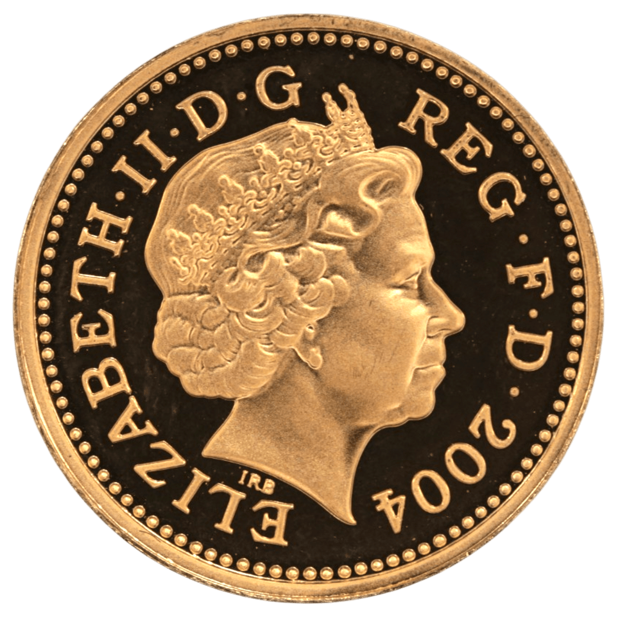イギリス 1ポンド金貨 2004年 ライオン パターン ピエフォー - NJ BUYER'S MARKETPLACE